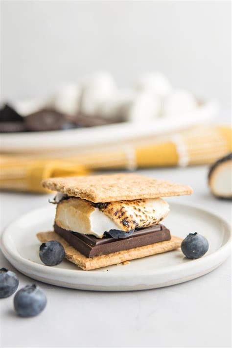 s'mores on a gas stove